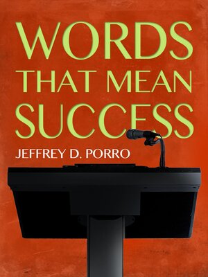 cover image of Words That Mean Success